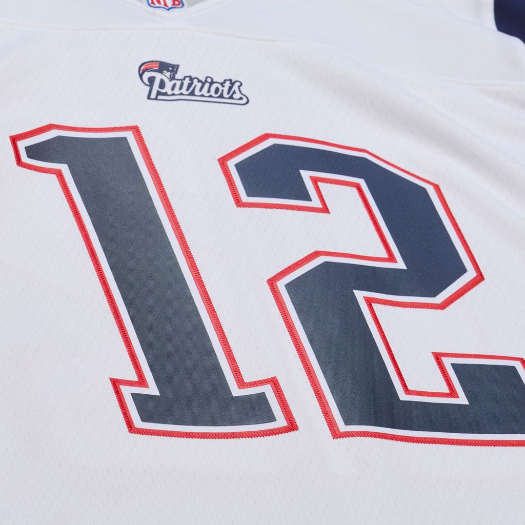 Tom Brady New England Patriots White 2000 Legacy Replica Jersey