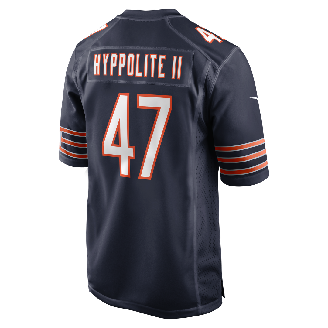Ruben Hyppolite II Chicago Bears Navy Team Game Jersey
