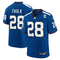 Marshall Faulk Indianapolis Colts Blue Retired Player Alternate Game Jersey