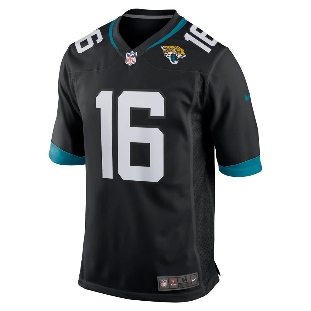 Trevor Lawrence Jacksonville Jaguars Black Alternate Game Jersey