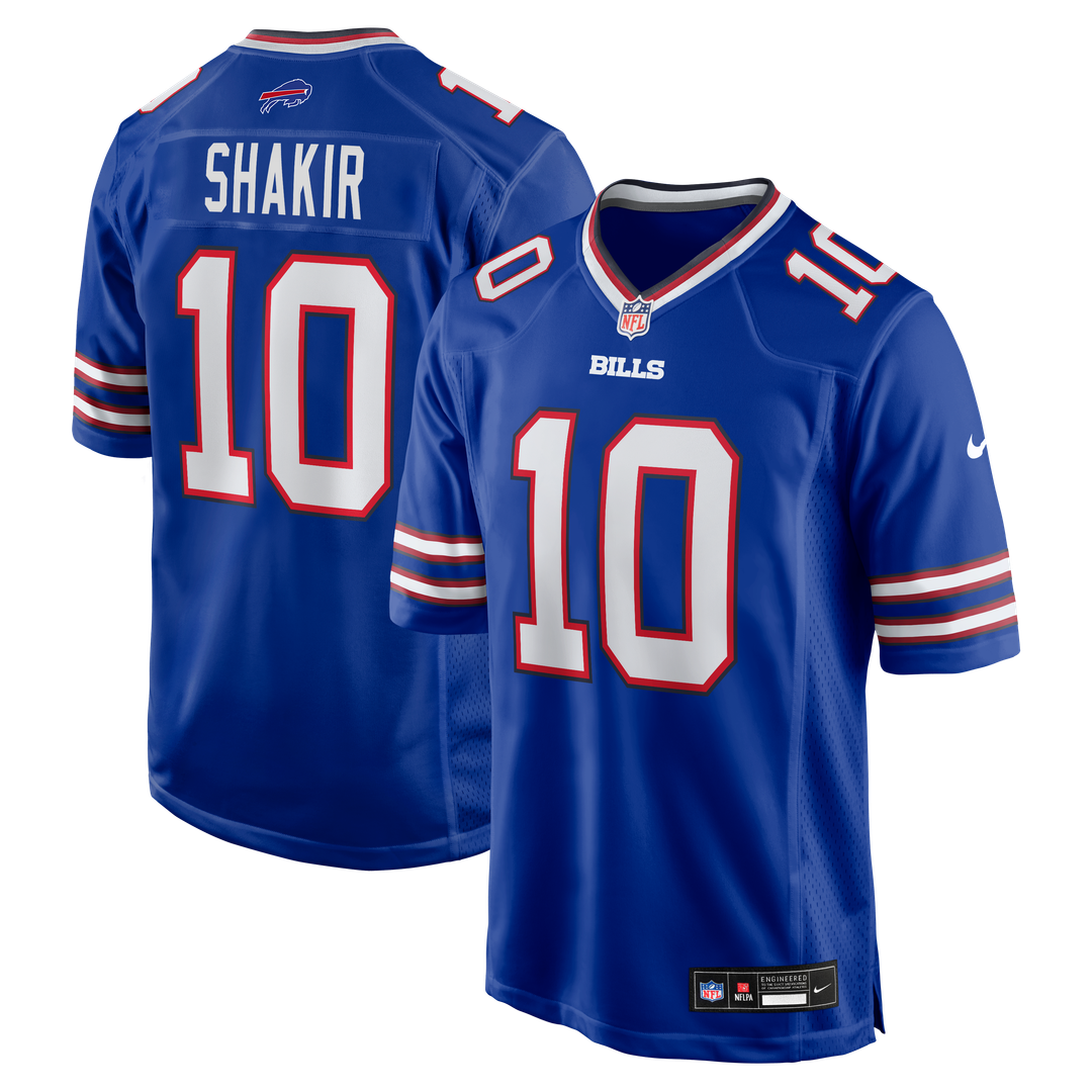 Khalil Shakir Buffalo Bills Royal Game Jersey