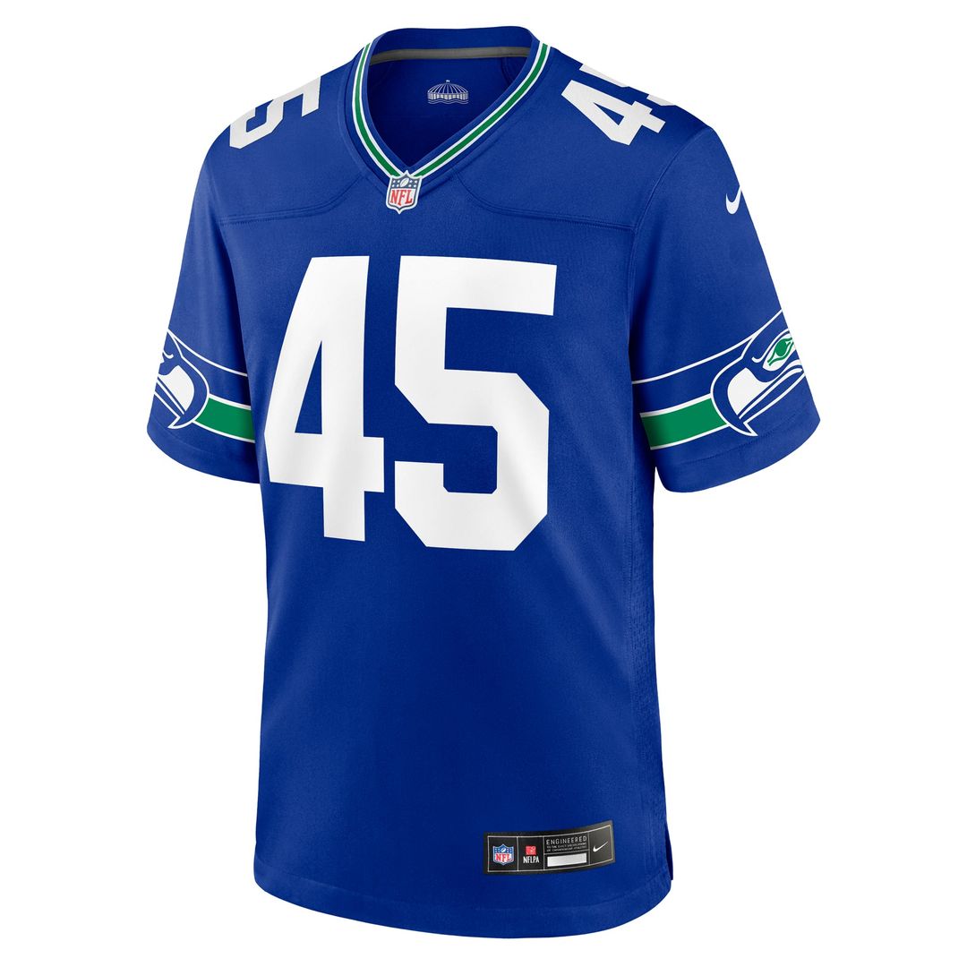 Kenny Easley Seattle Seahawks Royal Retired Player Alternate Game Jersey