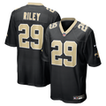 Quincy Riley New Orleans Saints Black Team Game Jersey
