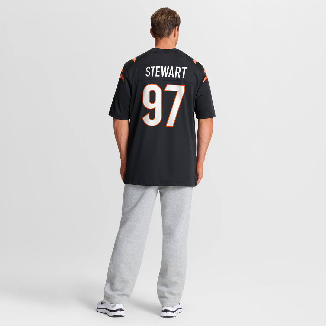 Shemar Stewart Cincinnati Bengals Black Team Game Jersey