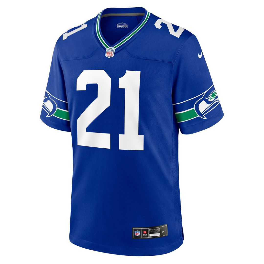 Devon Witherspoon Seattle Seahawks White Game Jersey