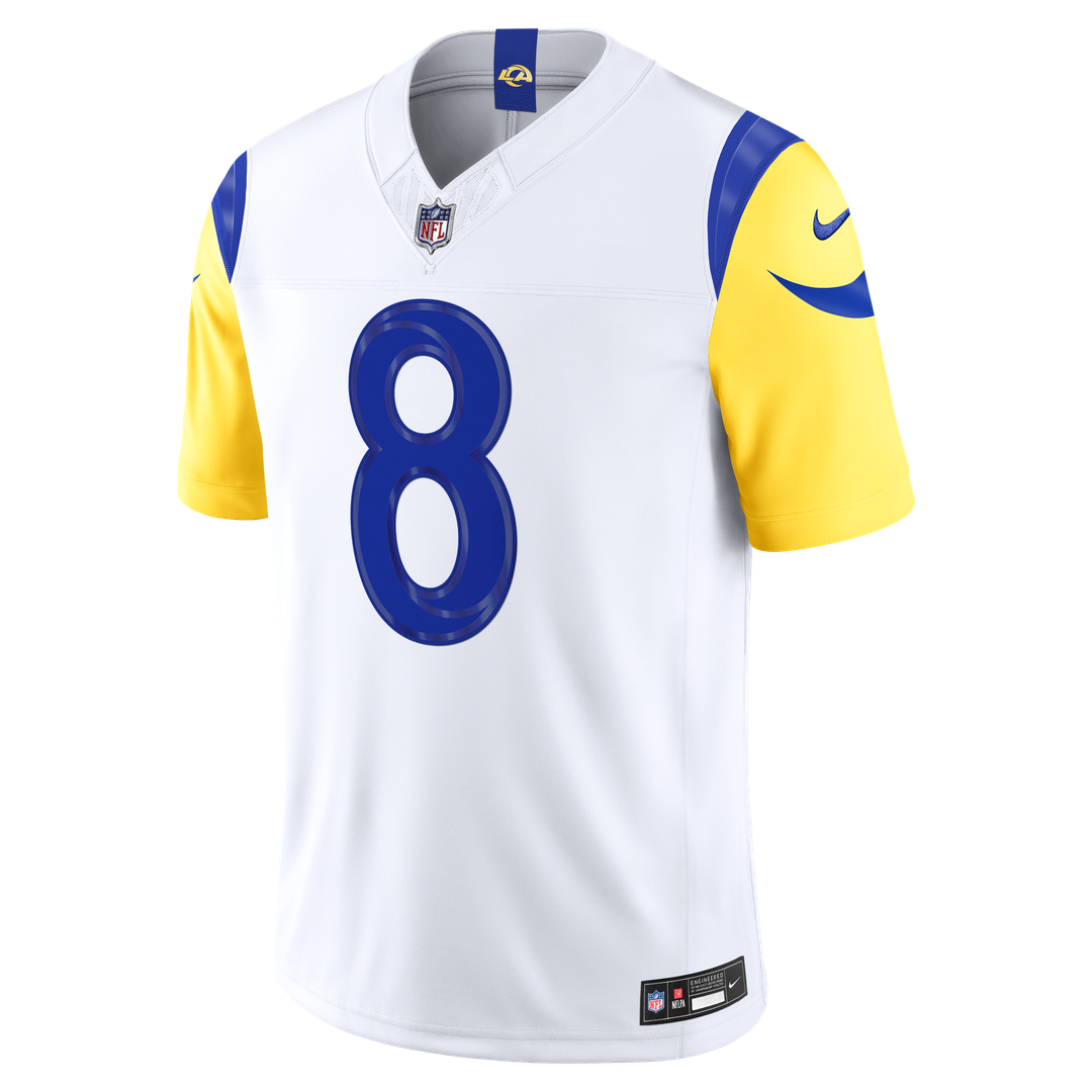 Jared Verse Los Angeles Rams White Vapor F.U.S.E. Stitched Limited Jersey