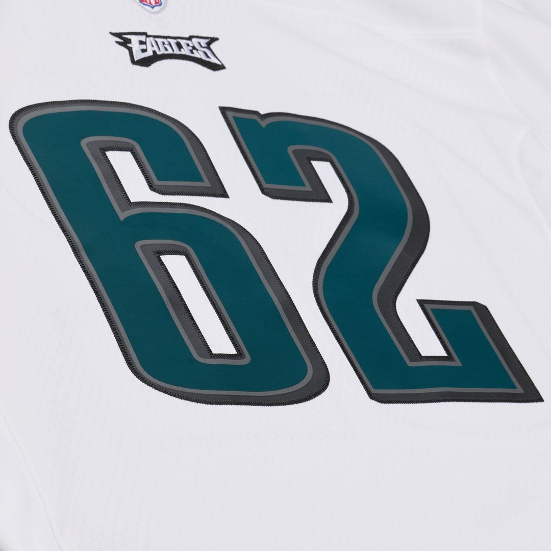 Jason Kelce Philadelphia Eagles White 2011 Legacy Replica Player Jersey