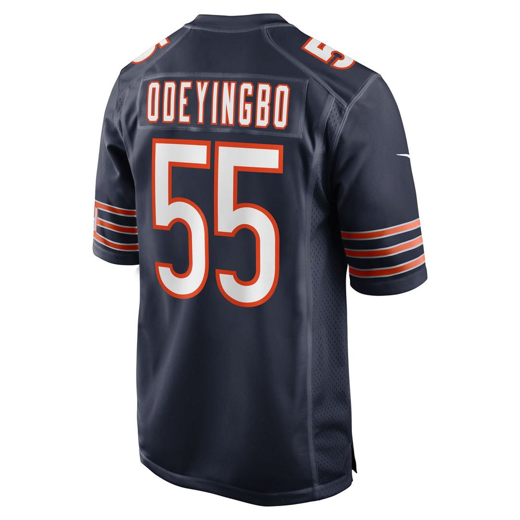 Dayo Odeyingbo Chicago Bears Navy Team Game Jersey