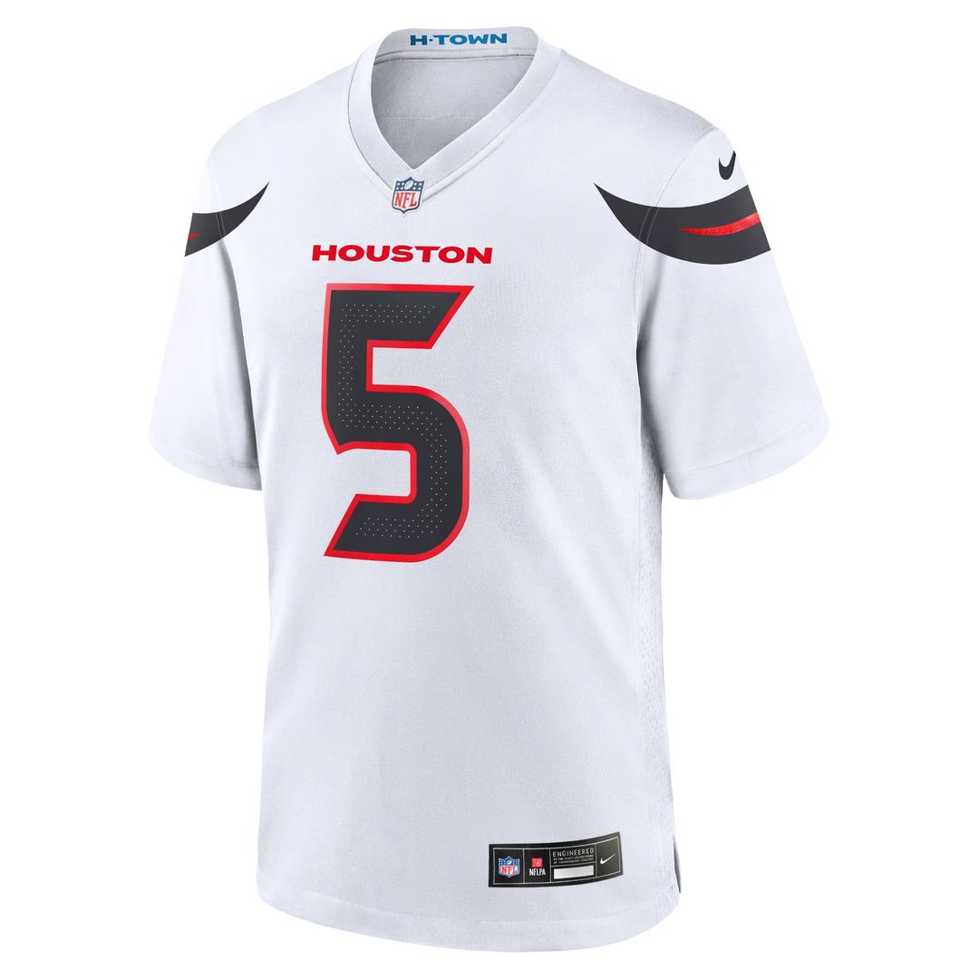 Jalen Pitre Houston Texans Red Alternate Game Jersey