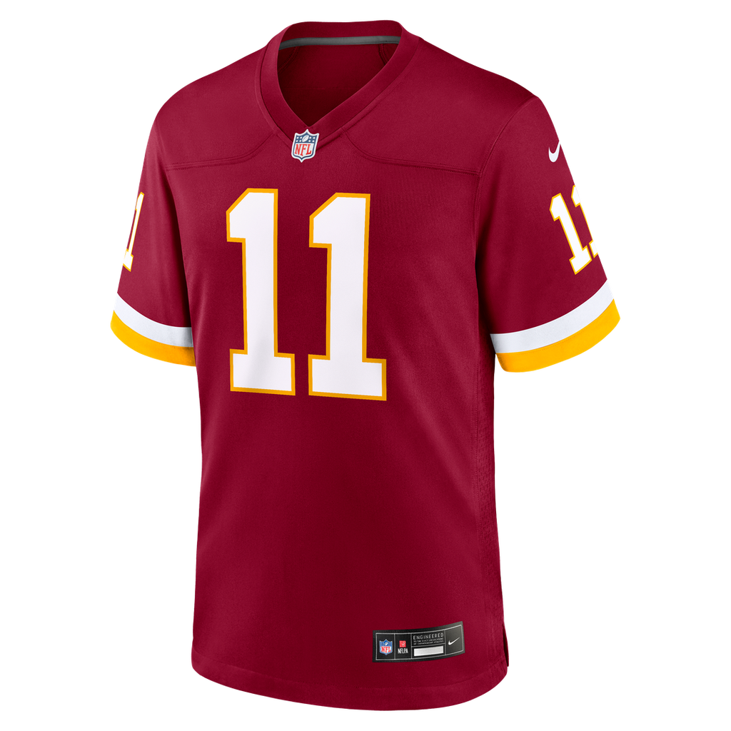 Washington Commanders Luke McCaffrey White Game Super Bowl Era Jersey