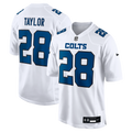 Jonathan Taylor Indianapolis Colts Tundra White Fashion Game Jersey
