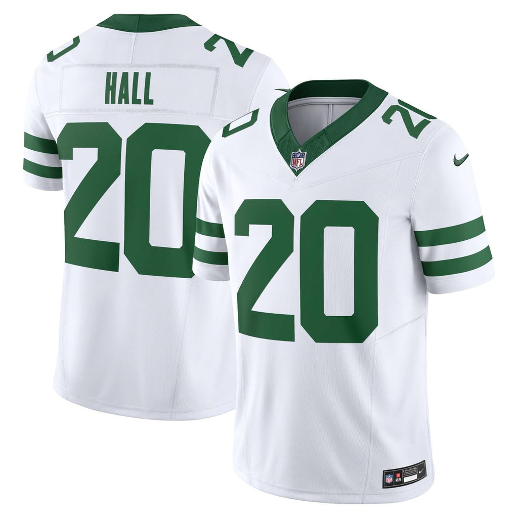 Breece Hall New York Jets Legacy White Vapor F.U.S.E. Limited Jersey