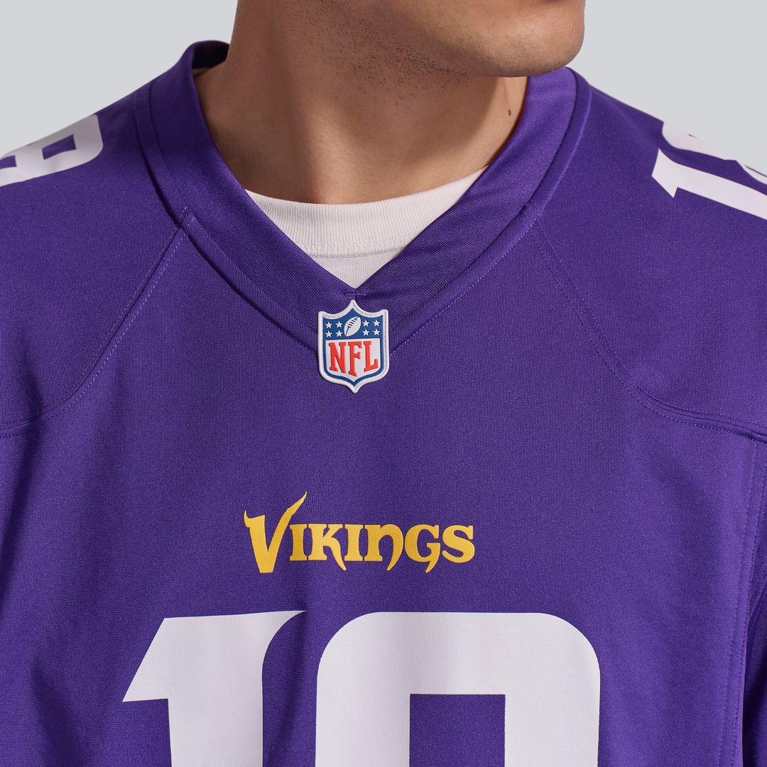 Justin Jefferson Minnesota Vikings Purple Player Game Jersey