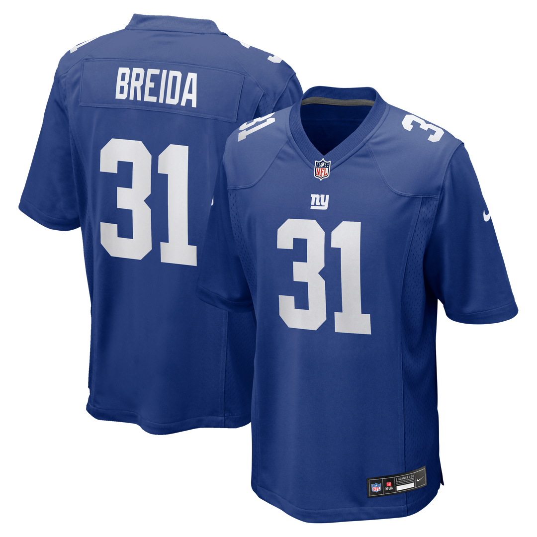 Matt Breida New York Giants Royal Game Jersey