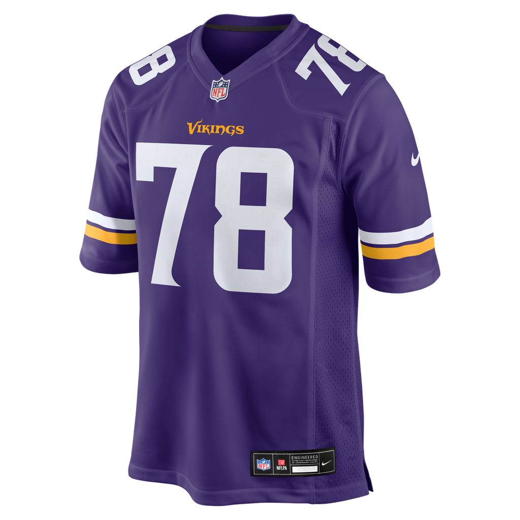 Ryan Kelly Minnesota Vikings Purple Team Game Jersey