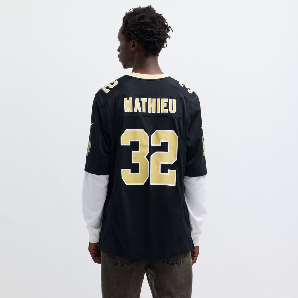 Tyrann Mathieu New Orleans Saints Black Game Jersey