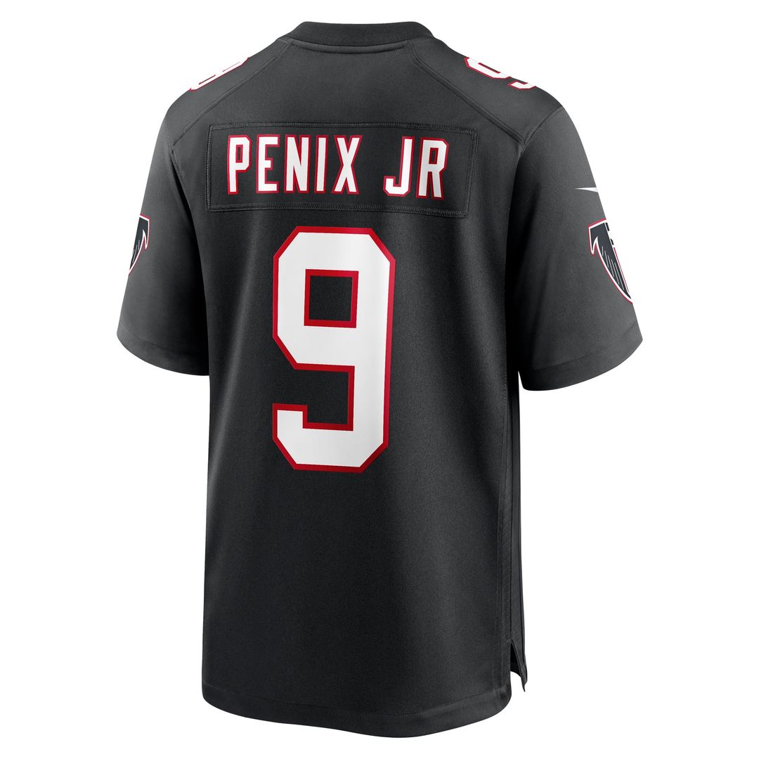 Michael Penix Jr. Atlanta Falcons Black Alternate Game Jersey