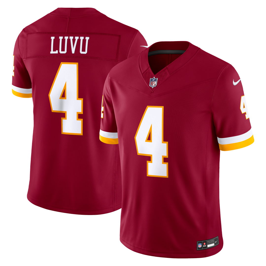 Frankie Luvu Washington Commanders Burgundy Team Vapor F.U.S.E. Stitched Limited Jersey