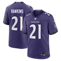 Jaylinn Hawkins Baltimore Ravens Purple Team Game Jersey