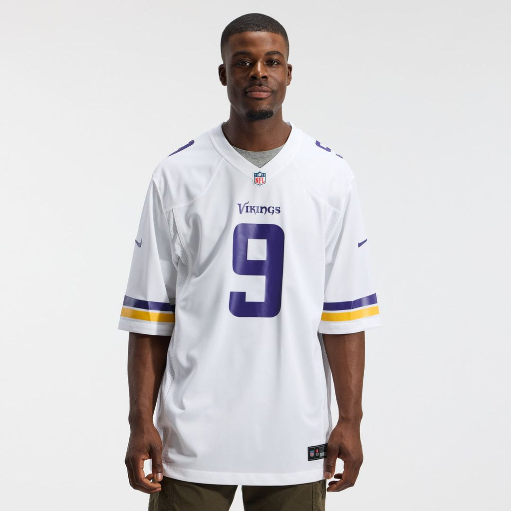 J.J. McCarthy Minnesota Vikings White Game Jersey