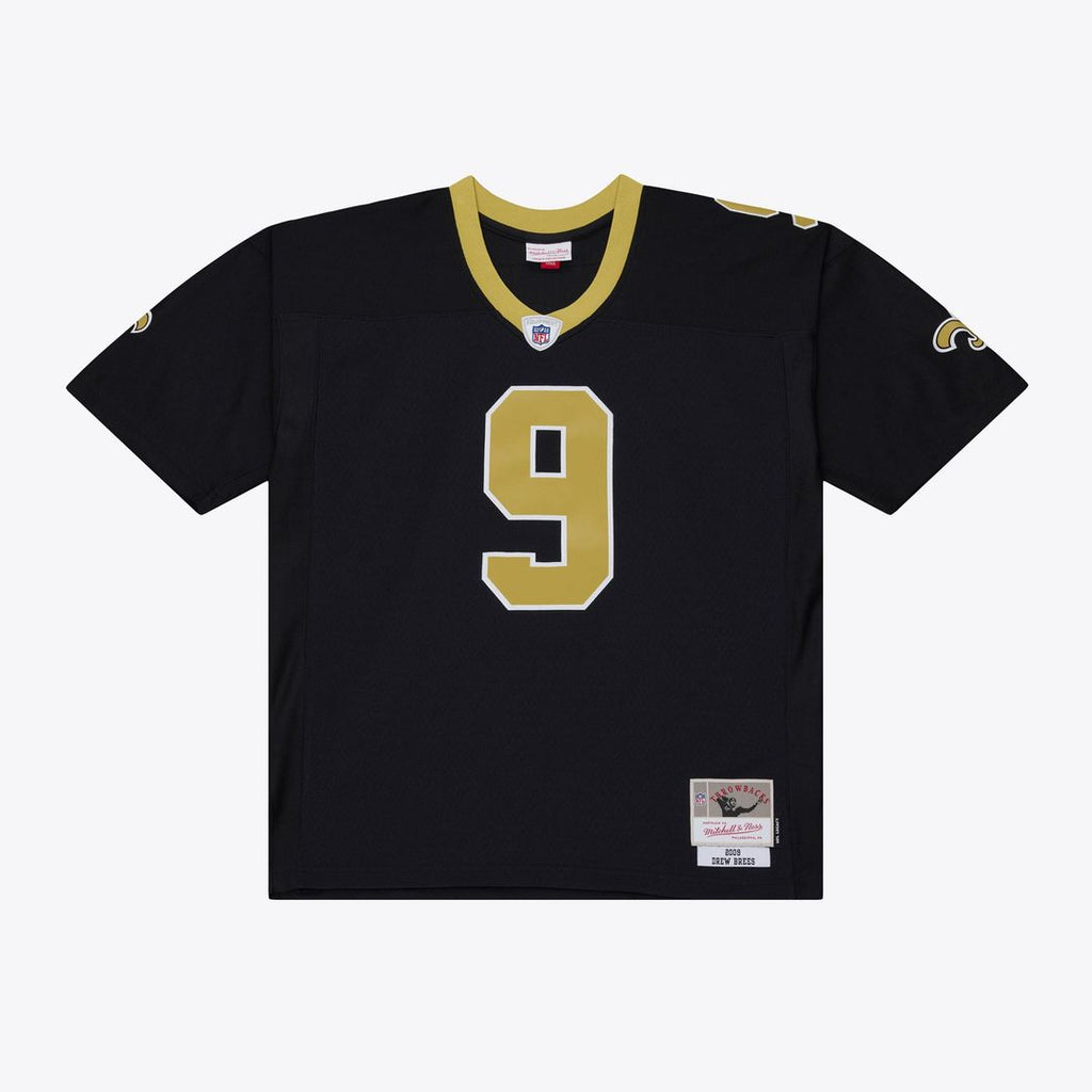 Drew Brees New Orleans Saints Black Big & Tall 2009 Legacy Retired Player Jersey