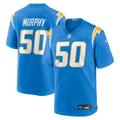 Caleb Murphy Los Angeles Chargers Powder Blue Team Game Jersey