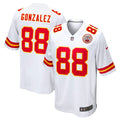 Tony Gonzalez Kansas City Chiefs White Retired Player Game Jersey