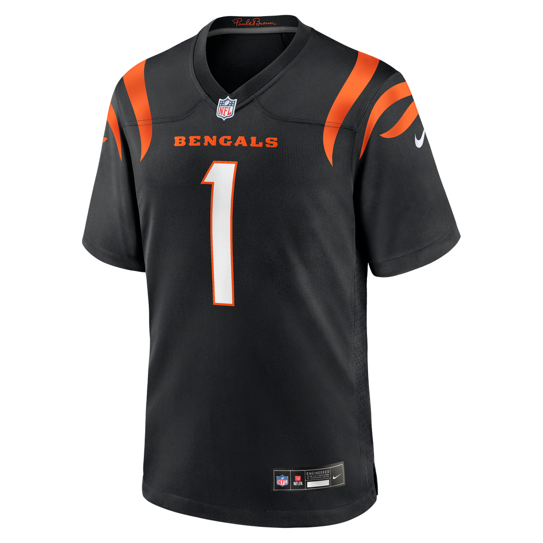 Ja'Marr Chase Cincinnati Bengals Orange Alternate Game Jersey