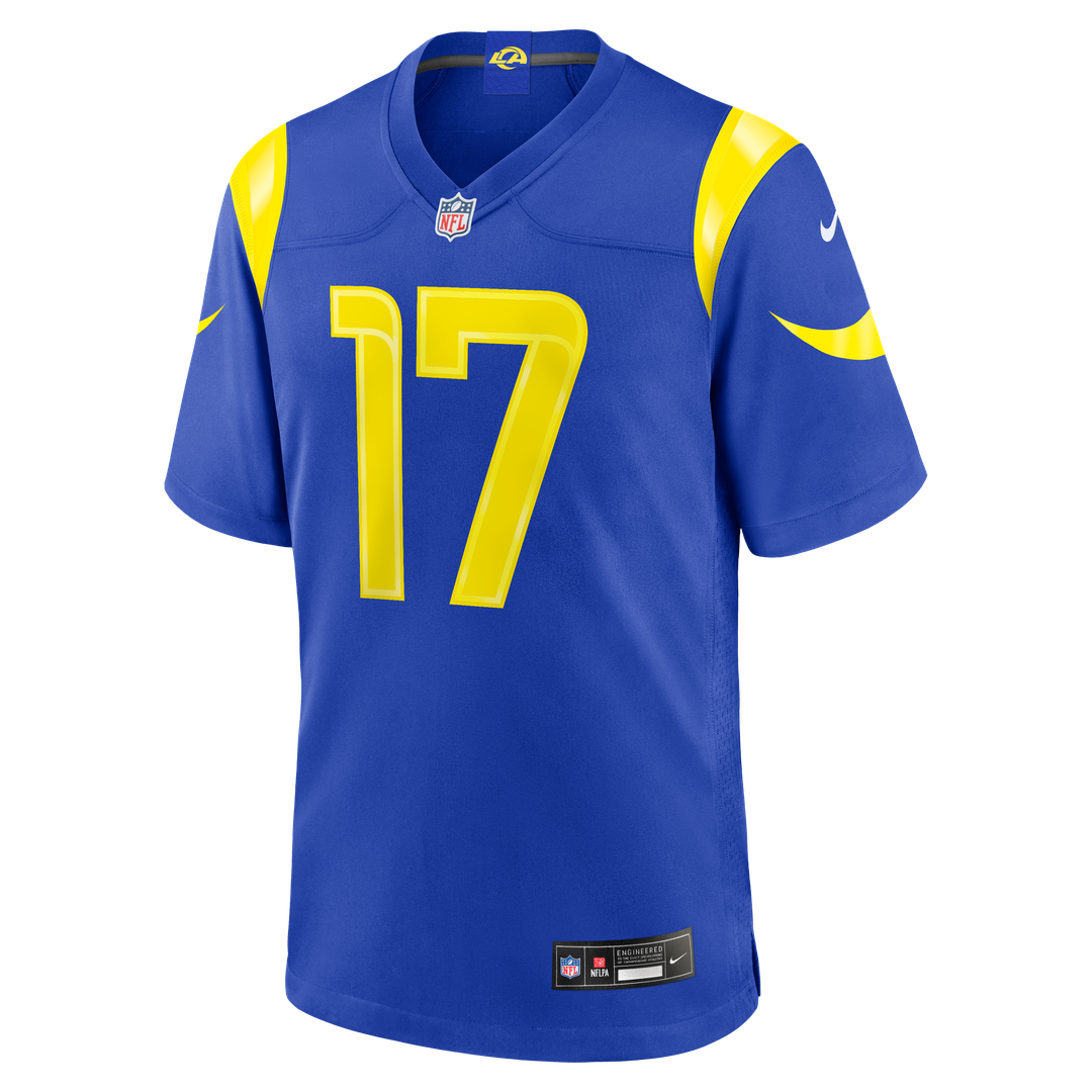 Davante Adams Los Angeles Rams Royal Team Game Player Jersey