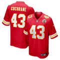 Jack Cochrane Kansas City Chiefs Red Game Player Jersey