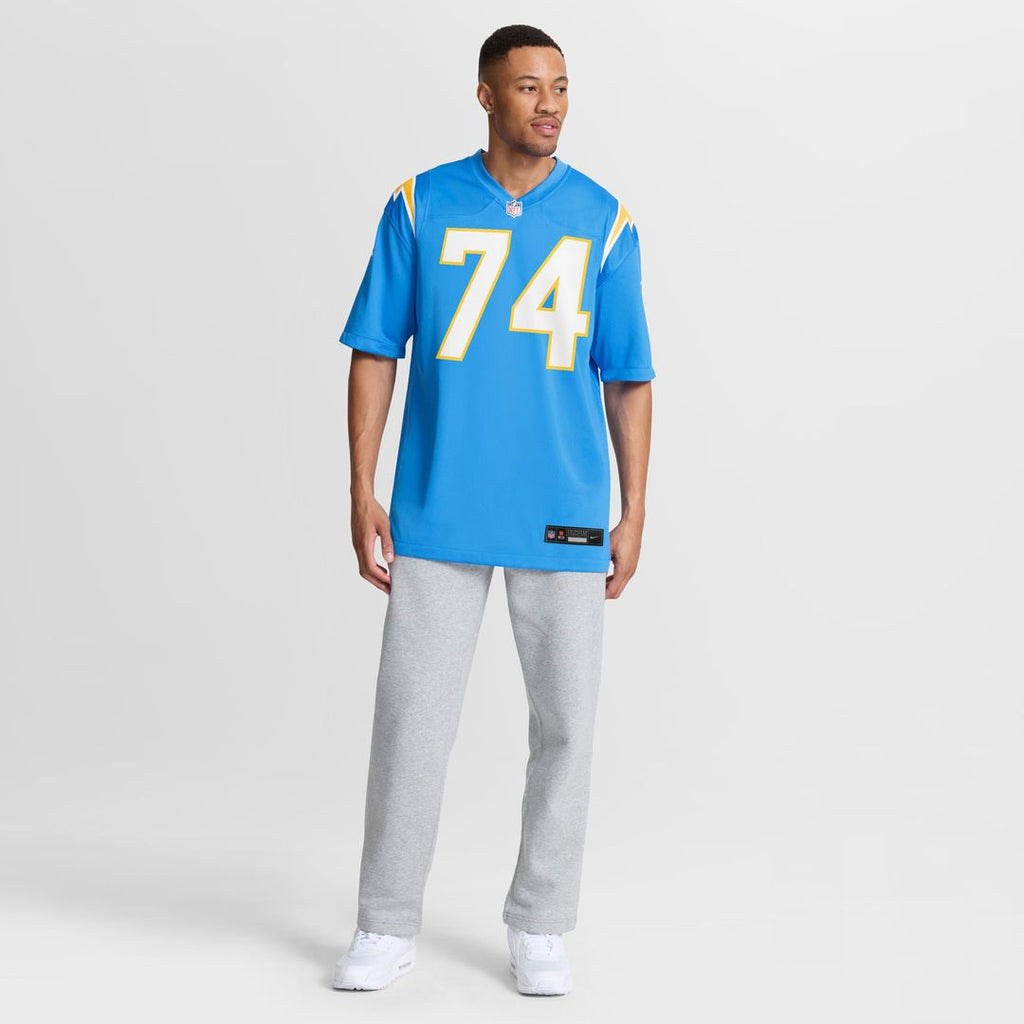 Kayode Awosika Los Angeles Chargers Powder Blue Team Game Jersey