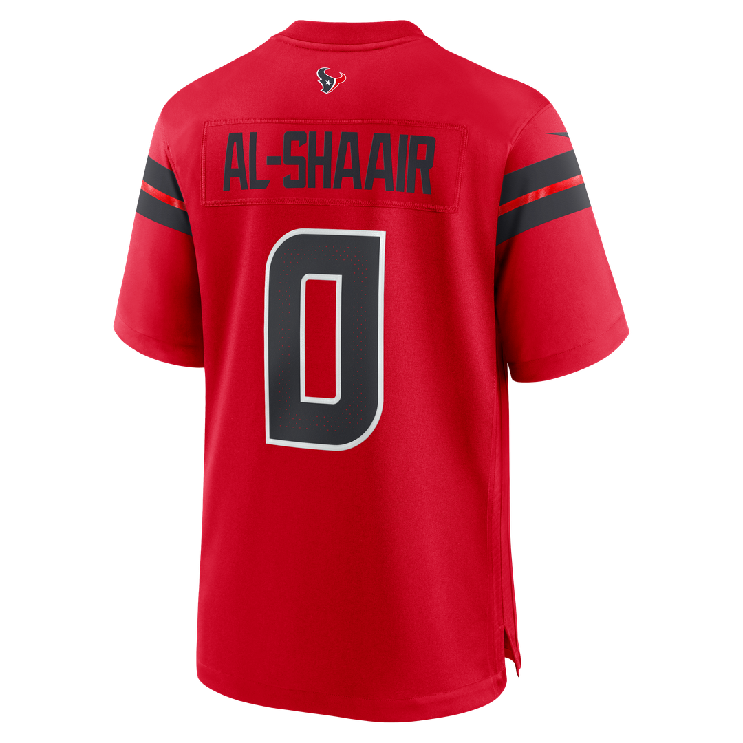 Azeez Al-Shaair Houston Texans Red Alternate Game Jersey