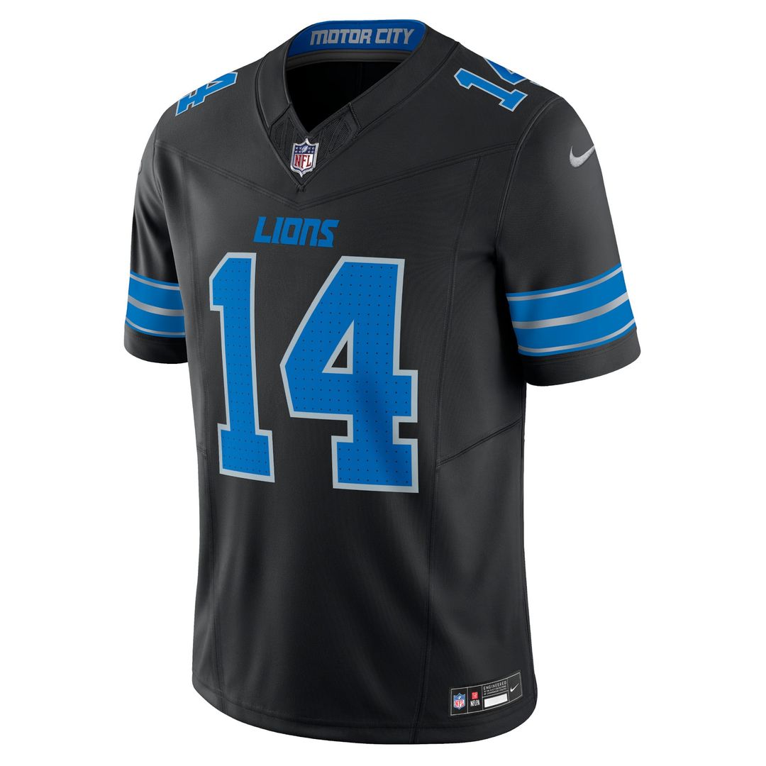 Amon-Ra St. Brown Detroit Lions Black 2nd Alternate Vapor F.U.S.E. Limited Jersey