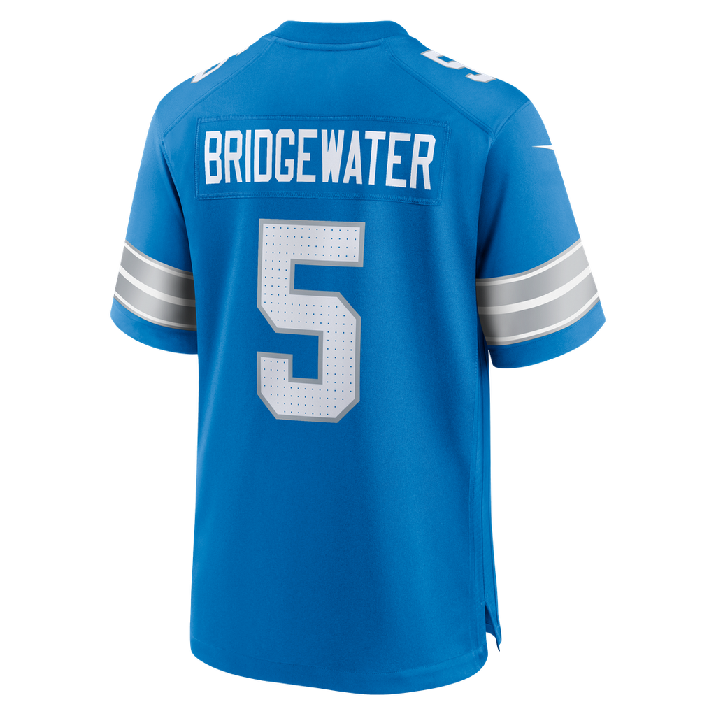 Teddy Bridgewater Detroit Lions Blue Team Game Jersey