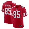 George Kittle San Francisco 49ers Scarlet Team Game Jersey
