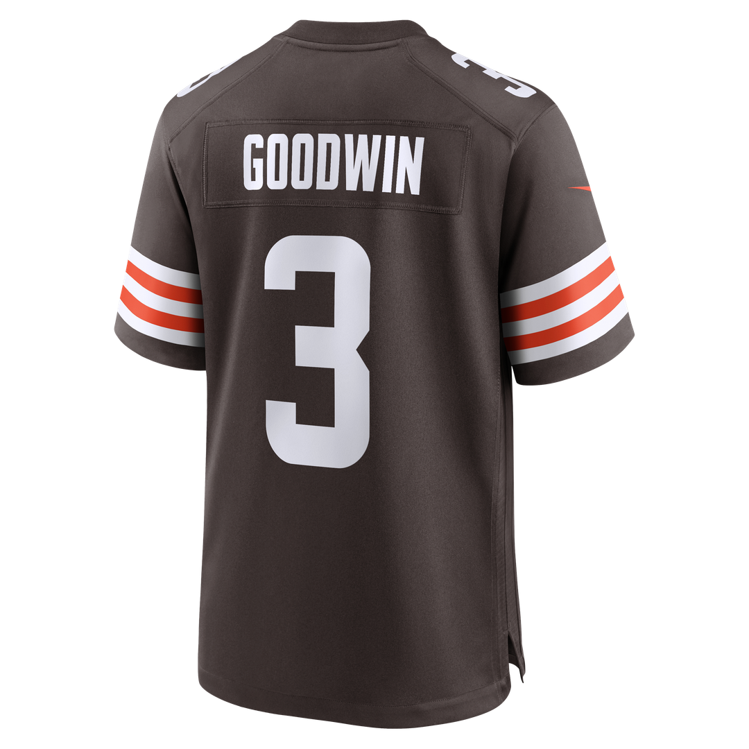 Marquise Goodwin Cleveland Browns Brown Team Game Jersey