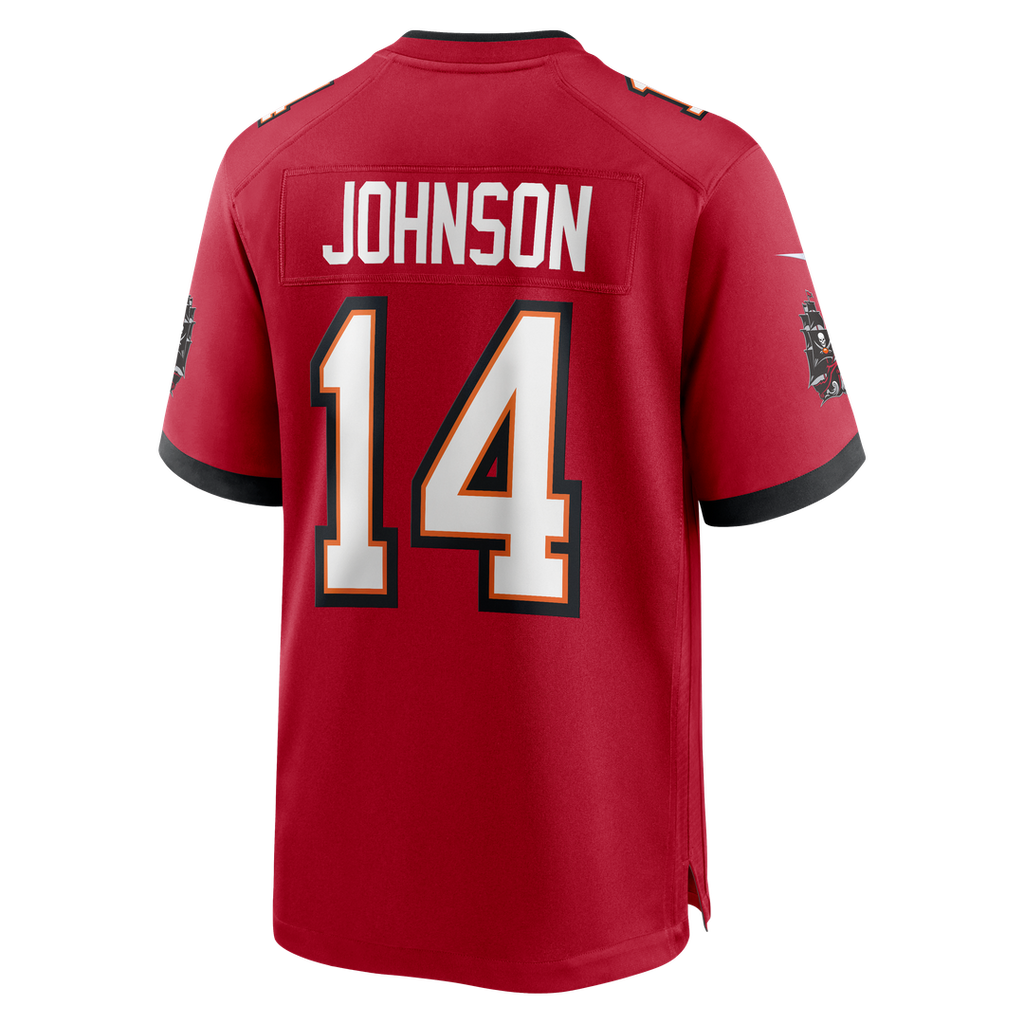Brad Johnson Tampa Bay Buccaneers Red Game Retired Player Jersey