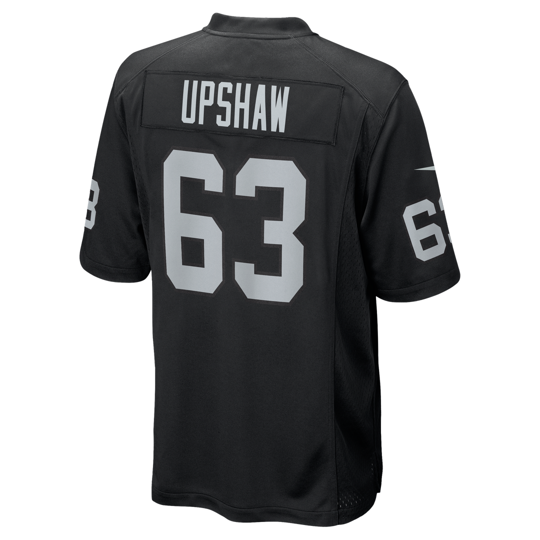 Gene Upshaw Las Vegas Raiders Black Game Retired Player Jersey
