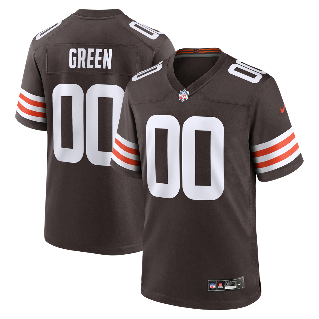Taylen Green Cleveland Browns Brown Game Jersey