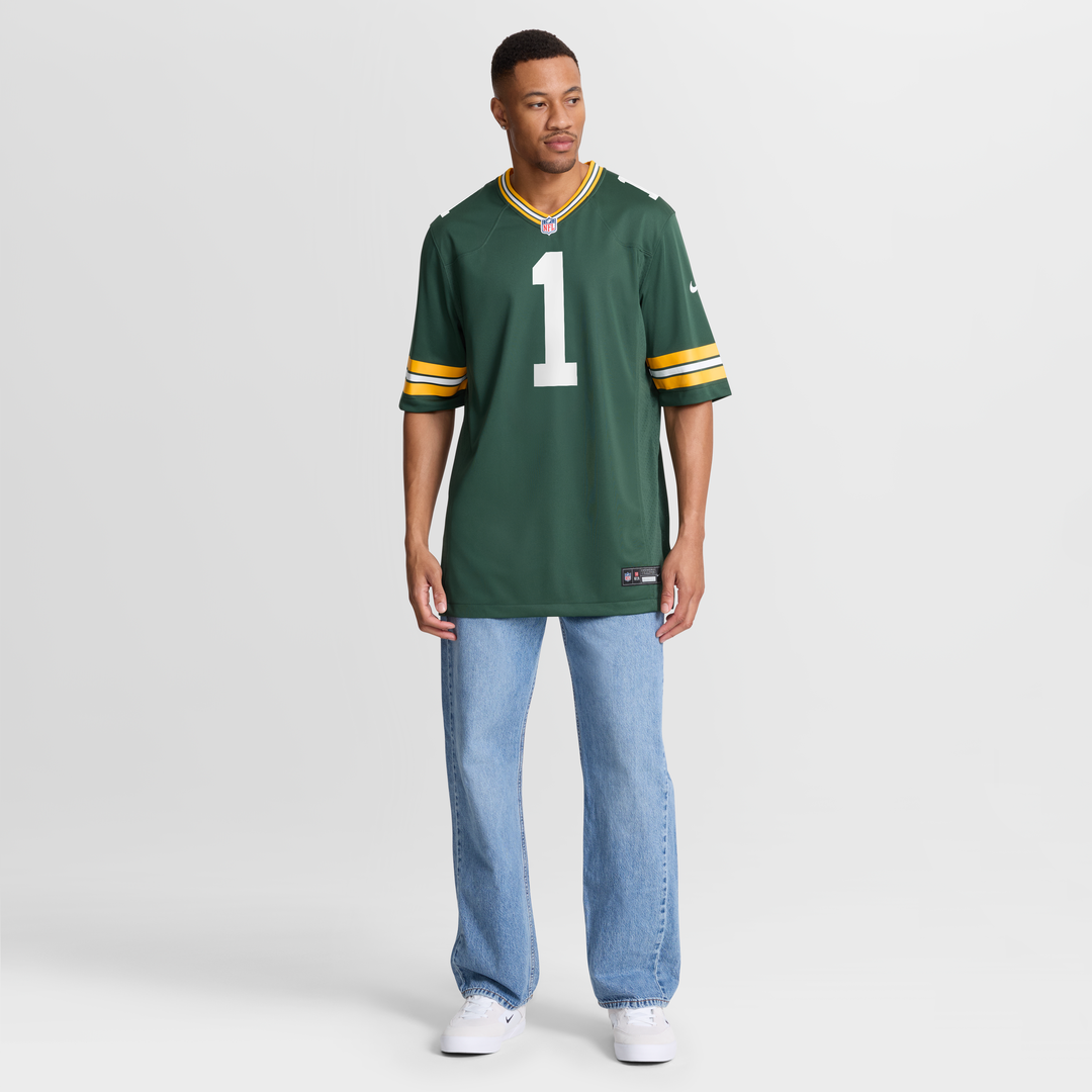 Micah Parsons Green Bay Packers White Game Player Jersey