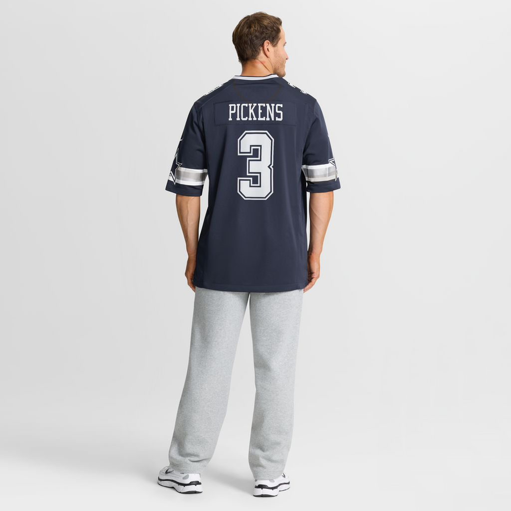 George Pickens Dallas Cowboys Navy Game Jersey