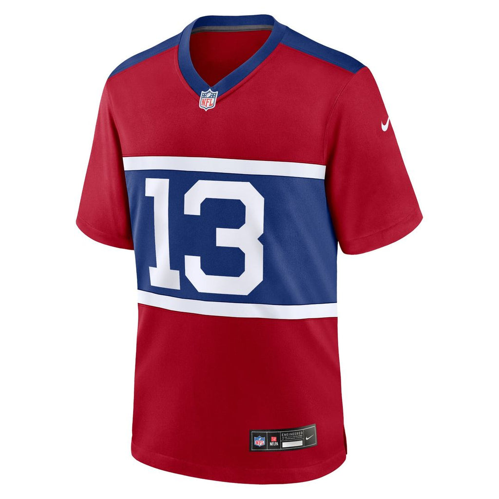 Jalin Hyatt New York Giants Century Red Alternate Player Game Jersey