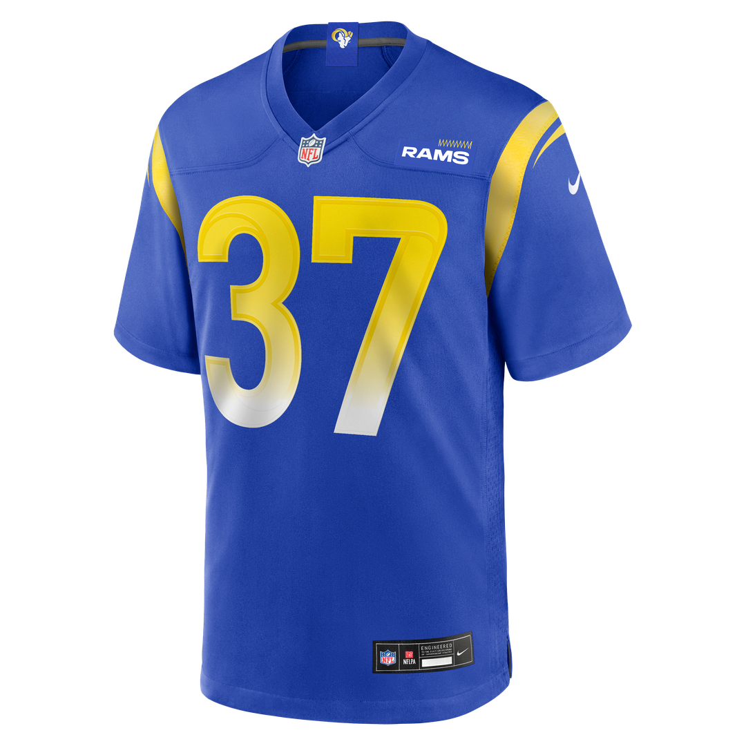Quentin Lake Los Angeles Rams Royal Game Player Jersey