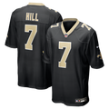 Taysom Hill New Orleans Saints Black Game Jersey
