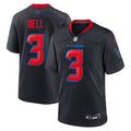 Tank Dell Houston Texans Navy 2nd Alternate Game Jersey