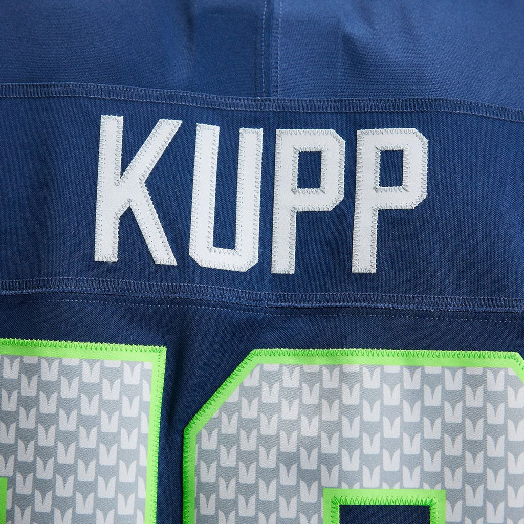 Cooper Kupp Seattle Seahawks College Navy Team Vapor F.U.S.E. Stitched Limited Jersey