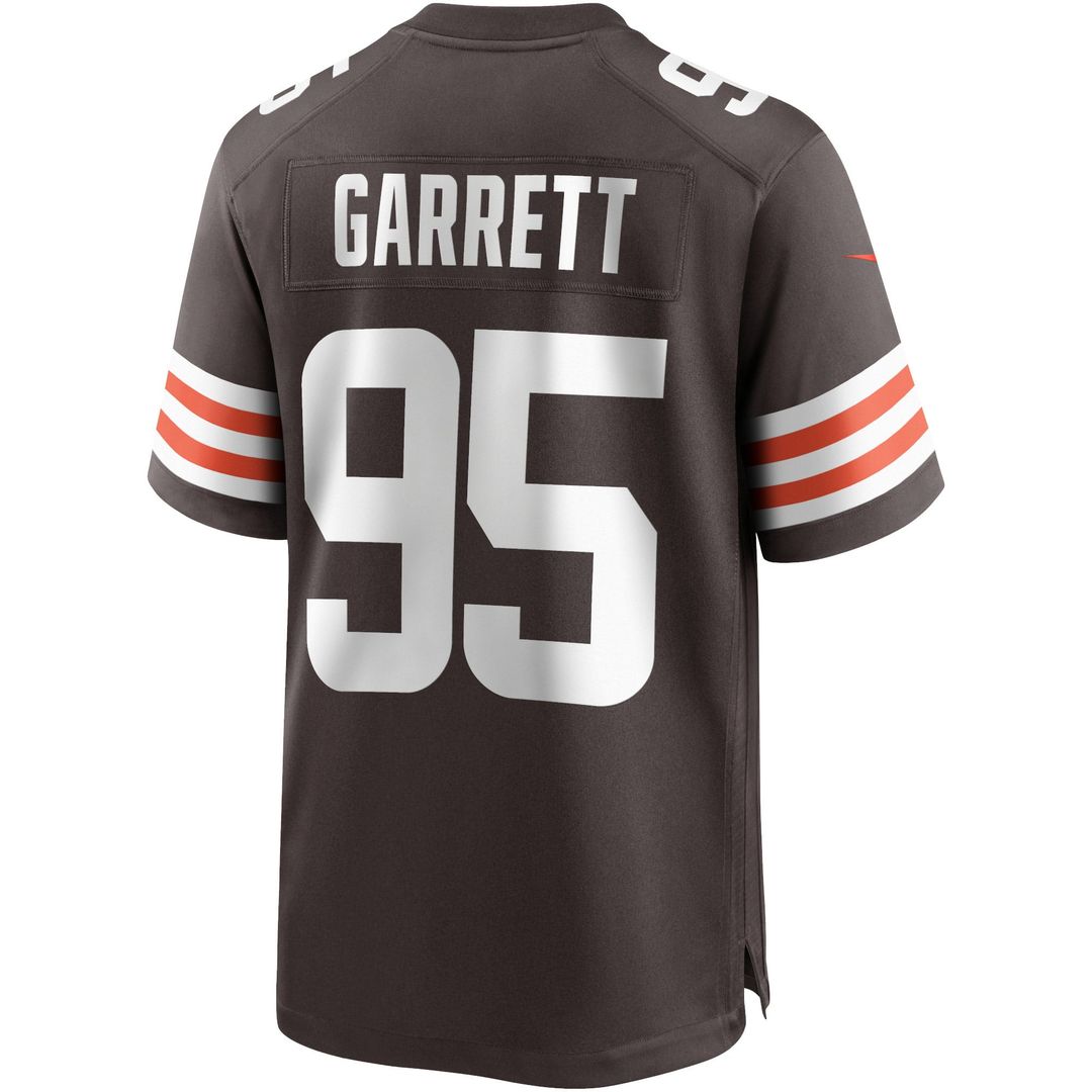 Myles Garrett Cleveland Browns Brown Game Player Jersey