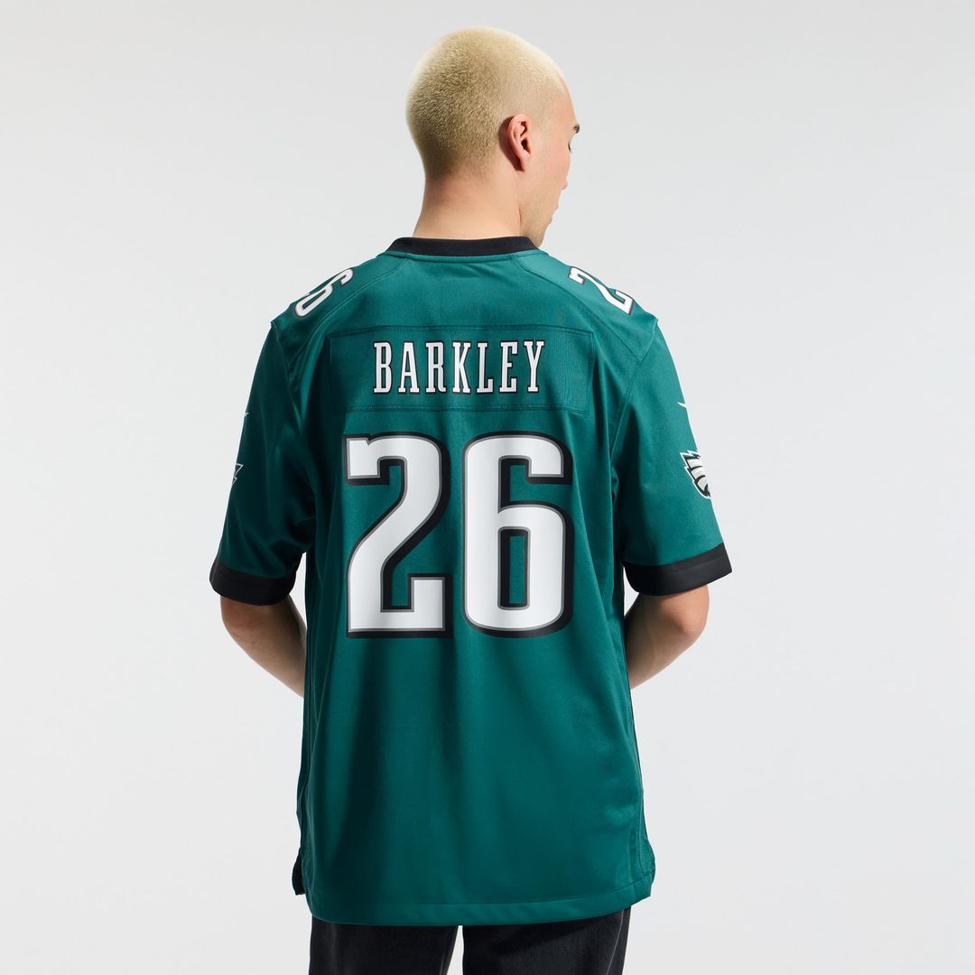 Saquon Barkley Philadelphia Eagles Black Alternate Game Jersey