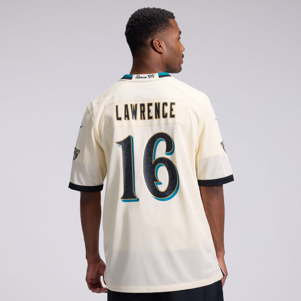 Trevor Lawrence Jacksonville Jaguars Natural 2026 Rivalries Collection Game Jersey