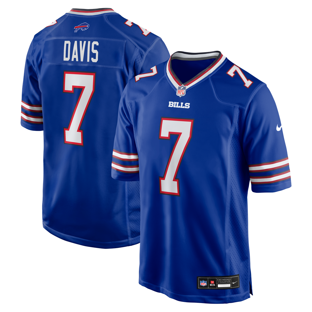 Ray Davis Buffalo Bills Royal Team Game Jersey